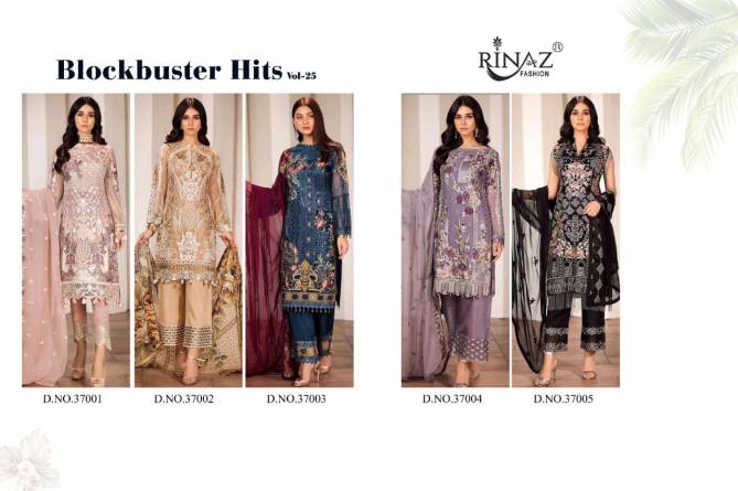 Rinaz Blockbuster Hits 25 New Fancy Festival Wear Pakistani Salwar Kameez Collection